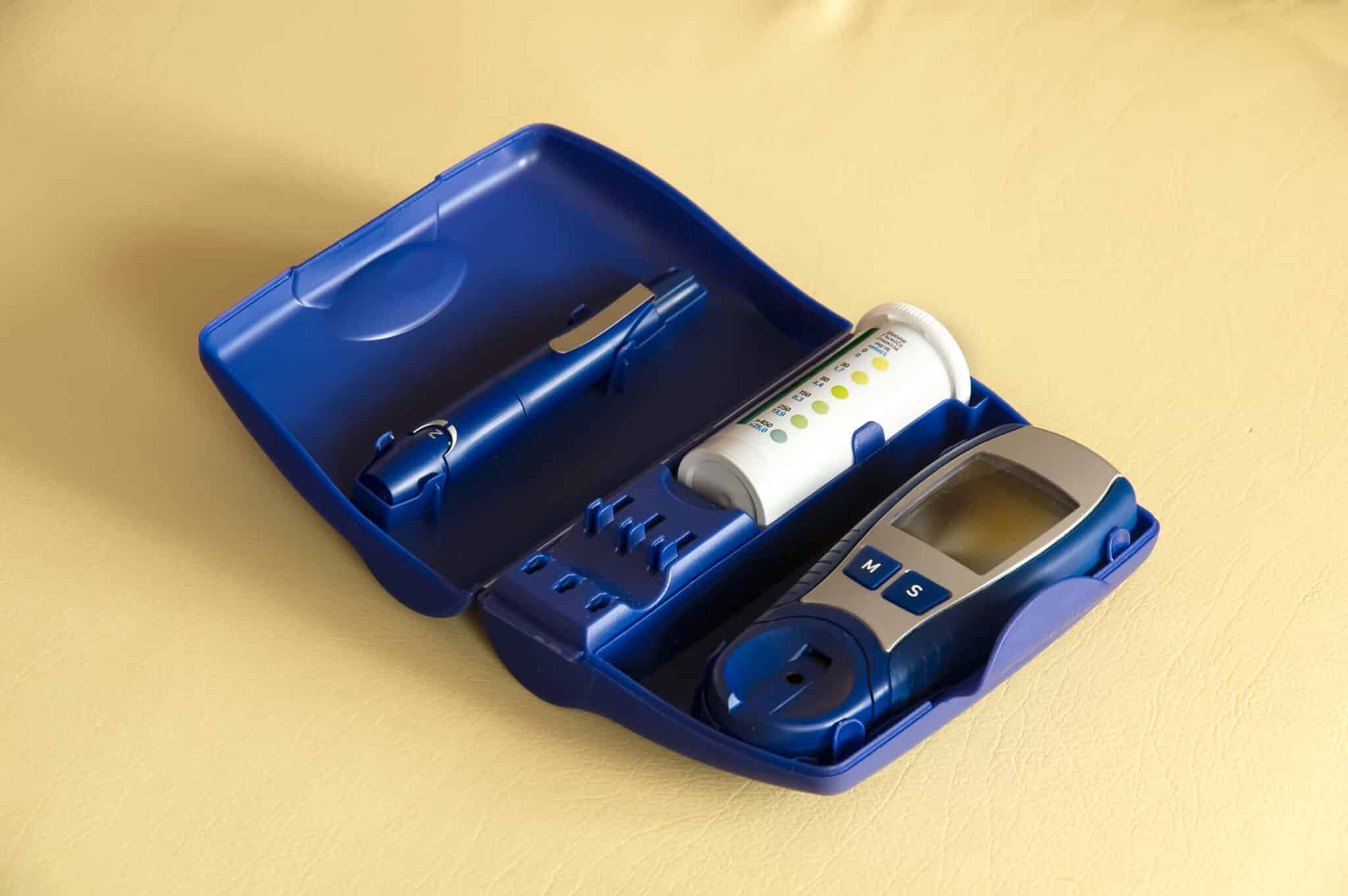 Customer in Carson, CA preparing to ship extra diabetes test strip boxes through More Cash for Test Strips resale service
